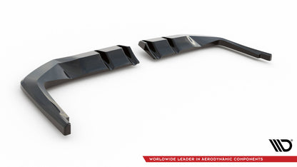 Rear splitter (with vertical bars) v.1 honda civic type-r mk 11