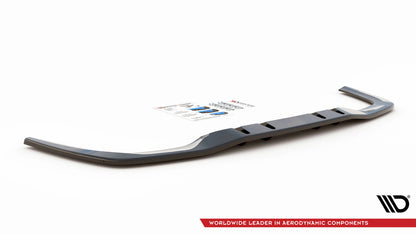 Rear splitter (with vertical bars) v.1 mercedes a 35 amg sedan v177