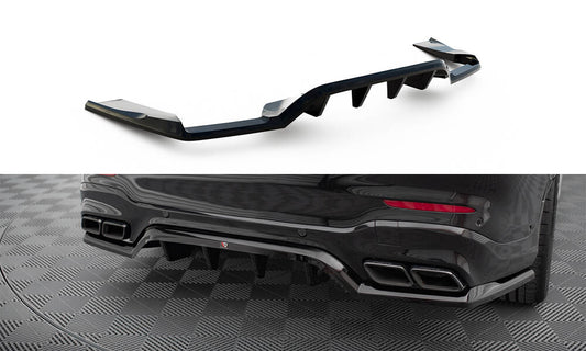 Rear splitter (with vertical bars) v.1 mercedes-amg glc 63 suv x253