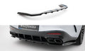 Rear splitter (with vertical bars) v.1 mercedes-amg gt 63 c192