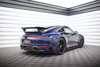 Rear splitter (with vertical bars) v.1 porsche 911 carrera aero / carrera gts 992