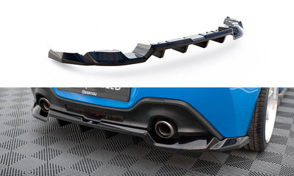 Rear splitter (with vertical bars) v.1 toyota gr86 mk1
