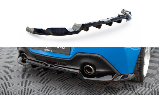 Rear splitter (with vertical bars) v.1 toyota gr86 mk1