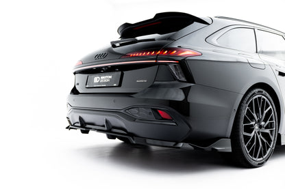 Rear splitter (with vertical bars) v.2 audi a6 s-line c9