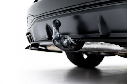 Rear splitter (with vertical bars) v.2 audi a6 s-line c9