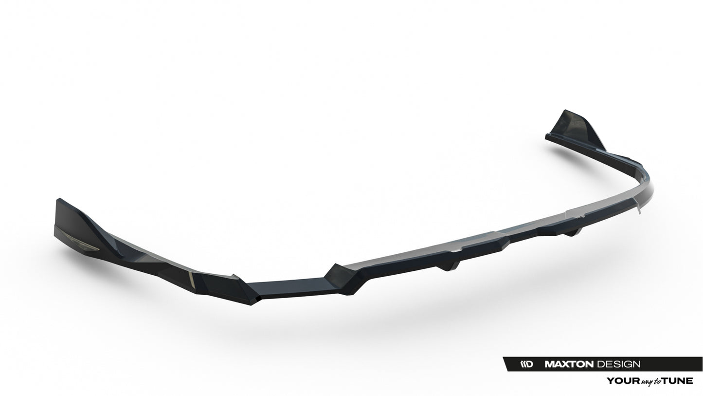 Rear splitter (with vertical bars) v.2 audi a6 s-line c9