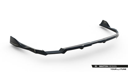 Rear splitter (with vertical bars) v.2 audi a6 s-line c9