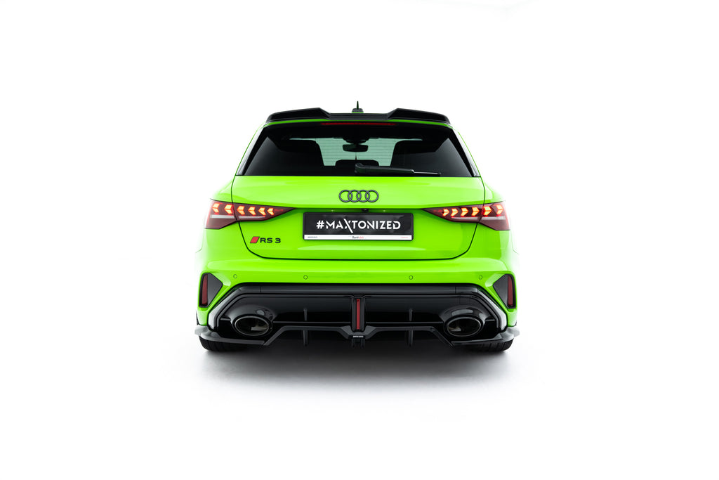 Bagsplitter (med lodrette stænger) v.2 Audi RS3 Sportback 8y facelift