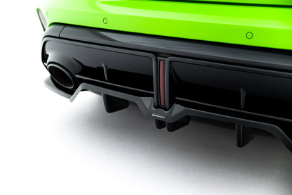 Rear splitter (with vertical bars) v.2 audi rs3 sportback 8y facelift