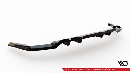 Rear splitter (with vertical bars) v.2 audi sq8 / q8 s-line mk1 facelift