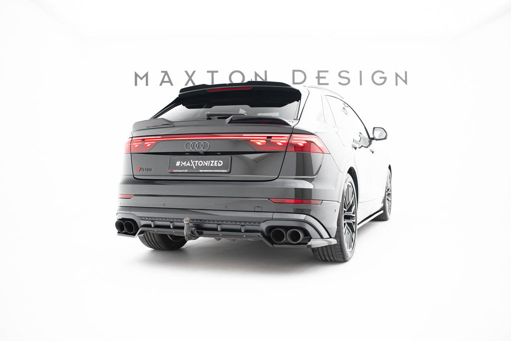 Bageste splitter (med lodrette stænger) v.2 Audi SQ8 / Q8 S-line MK1 ansigtsløftning
