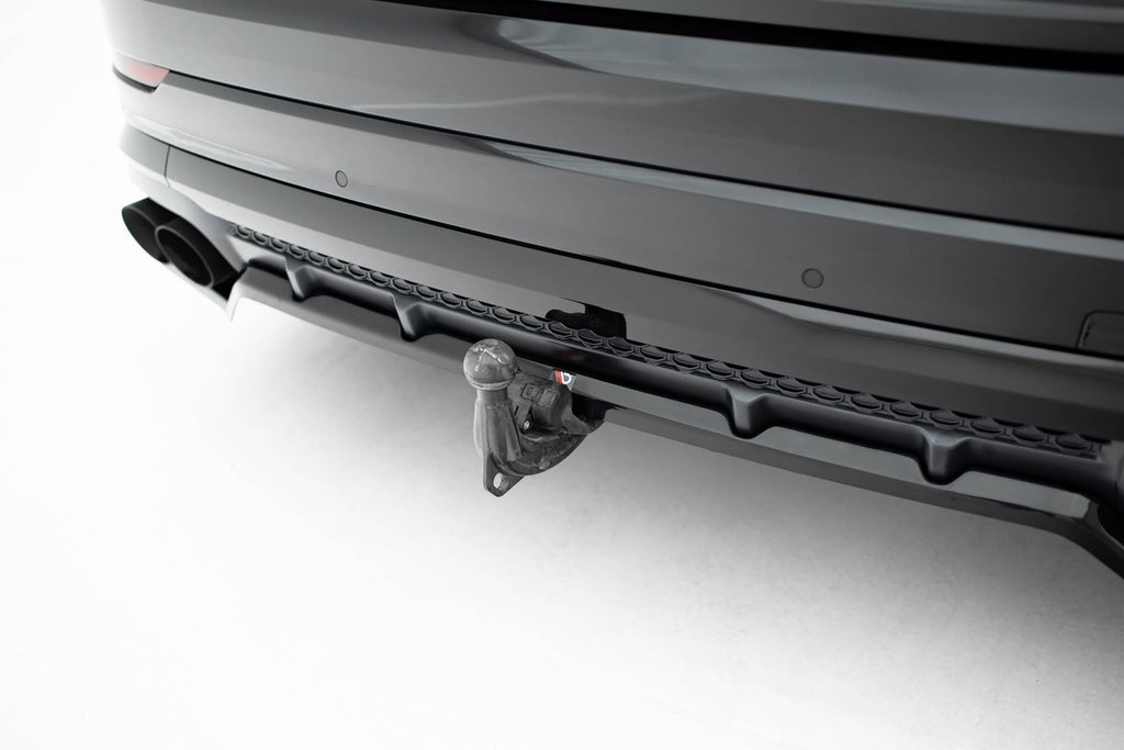 Bageste splitter (med lodrette stænger) v.2 Audi SQ8 / Q8 S-line MK1 ansigtsløftning