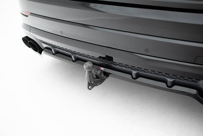 Rear splitter (with vertical bars) v.2 audi sq8 / q8 s-line mk1 facelift