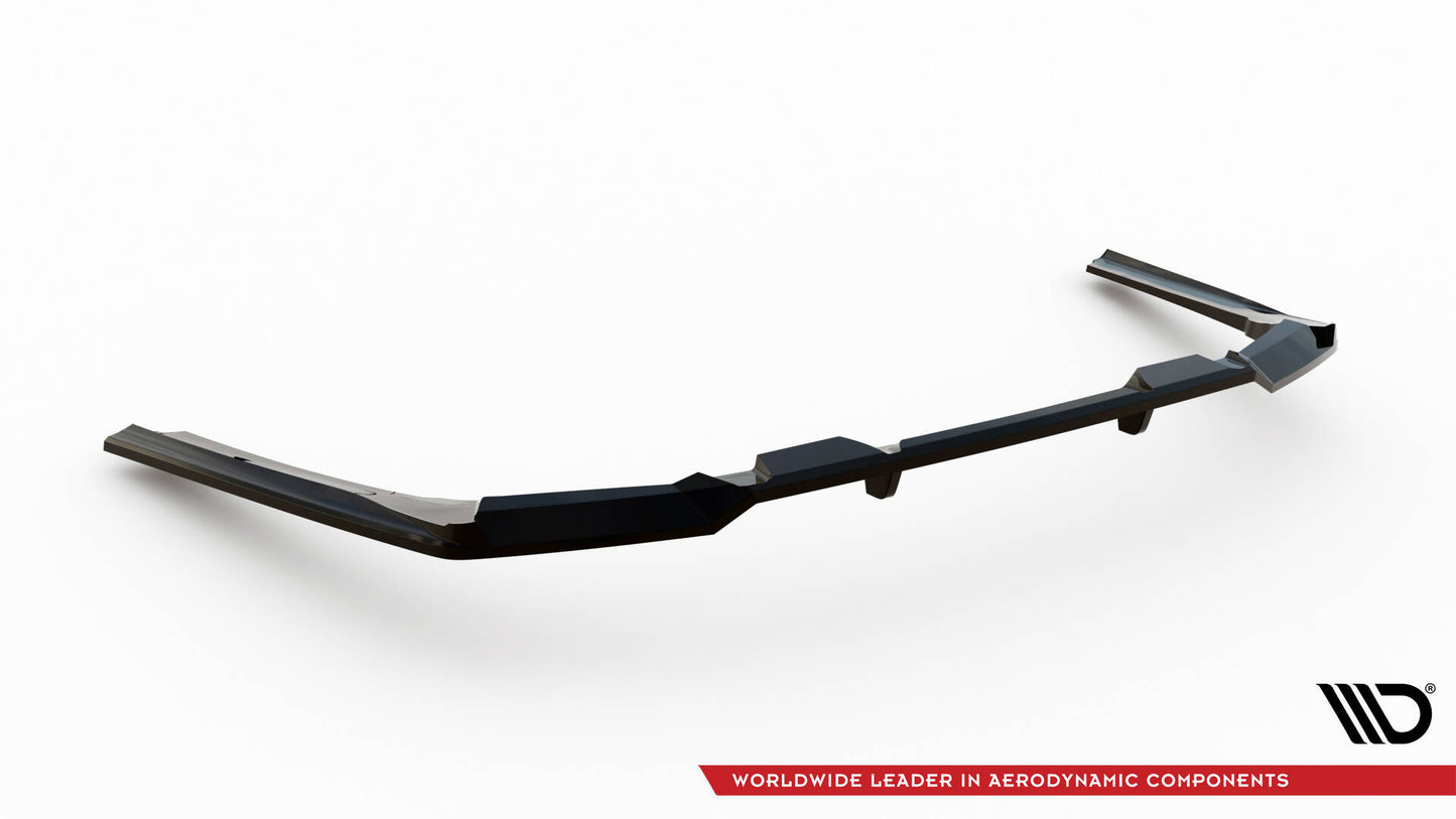 Rear splitter (with vertical bars) v.2 bmw 5 / i5 m-pack g60