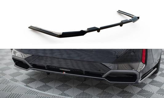 Rear splitter (with vertical bars) v.2 bmw 5 / i5 m-pack g60