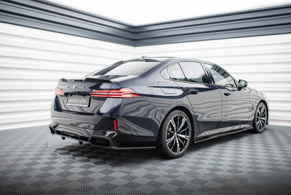 Rear splitter (with vertical bars) v.2 bmw 5 / i5 m-pack g60