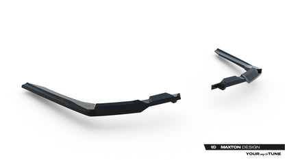Rear splitter (with vertical bars) v.2 bmw 5 / i5 m-pack sedan / touring g60 / g61
