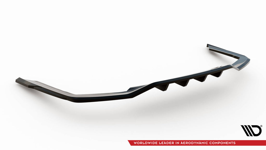 Bageste splitter (med lodrette stænger) v.2 BMW 7 m-pack G11 / G12 ansigtsløftning