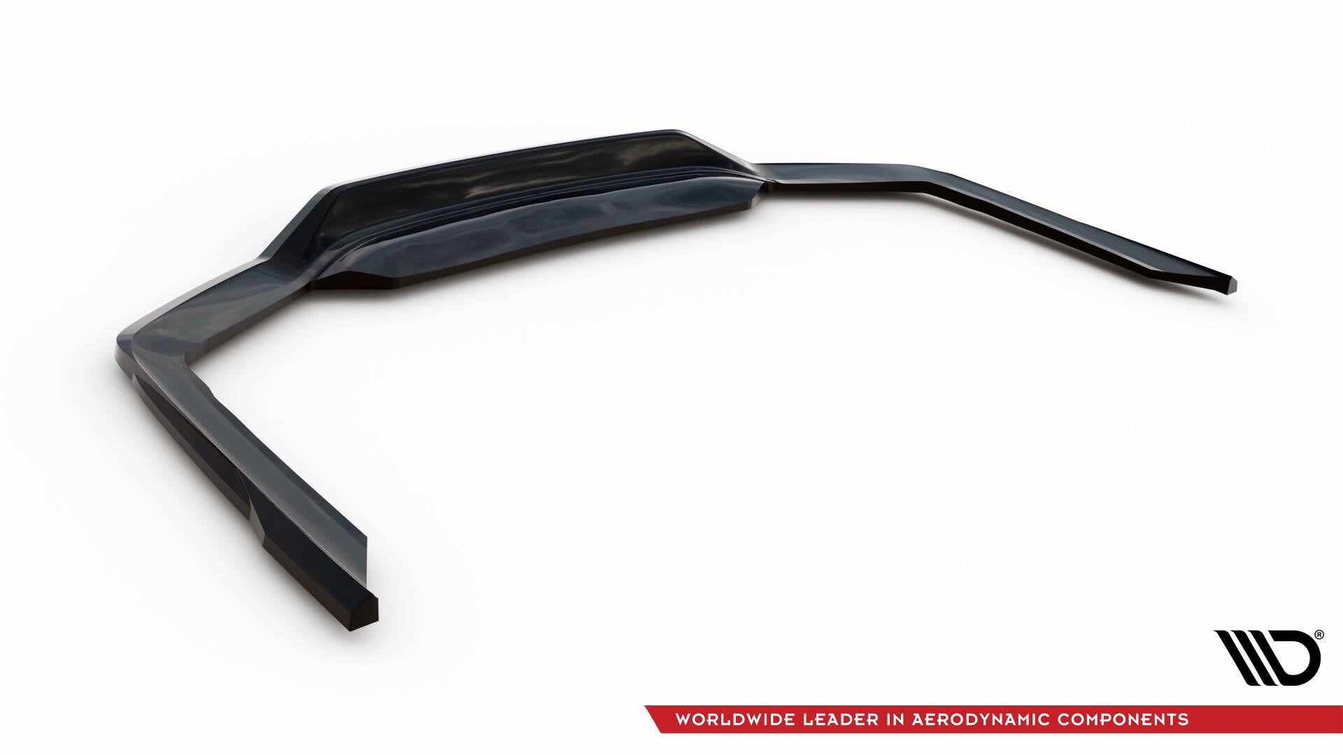 Bageste splitter (med lodrette stænger) v.2 BMW 7 m-pack G11 / G12 ansigtsløftning