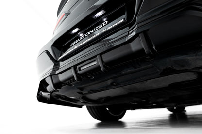 Rear splitter (with vertical bars) v.2 bmw 7 m-pack g70