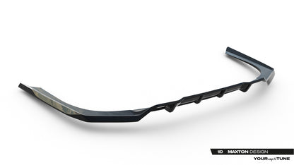 Rear splitter (with vertical bars) v.2 bmw 7 m-pack g70
