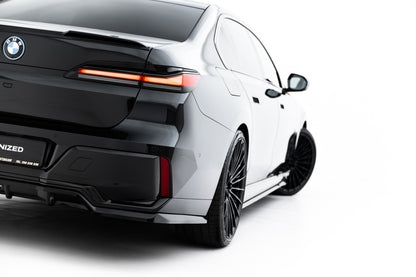 Rear splitter (with vertical bars) v.2 bmw 7 m-pack g70