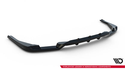 Rear splitter (with vertical bars) v.2 bmw x4 m-pack g02 facelift