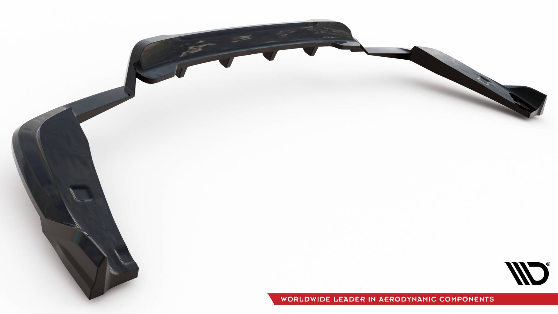 Bageste splitter (med lodrette stænger) V.2 BMW X4 M40i G02