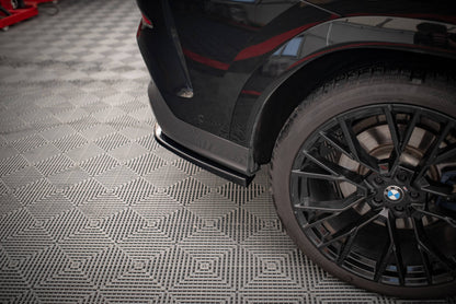 Rear splitter (with vertical bars) v.2 bmw x6 m-pack g06