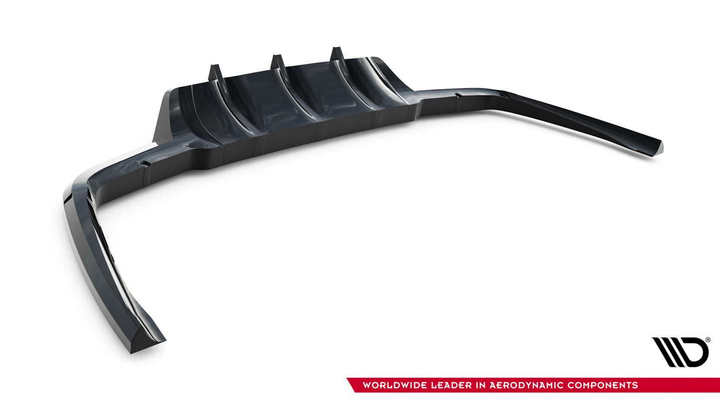 Rear splitter (with vertical bars) v.2 land rover range rover velar r-dynamic mk1