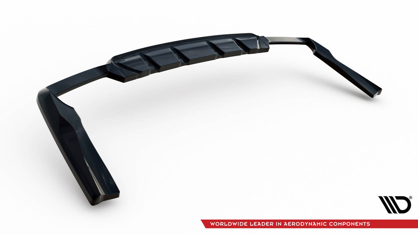 Rear splitter (with vertical bars) v.2 mercedes-amg glc 63 suv x253