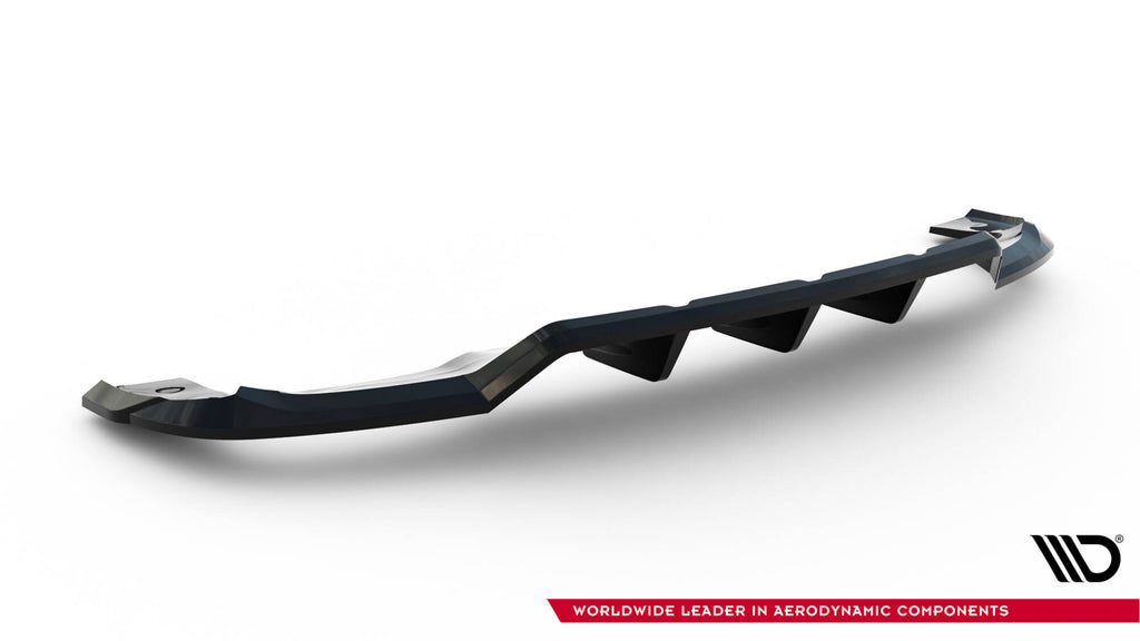 Rear splitter (with vertical bars) v.2 mercedes-benz gla 45 amg x156