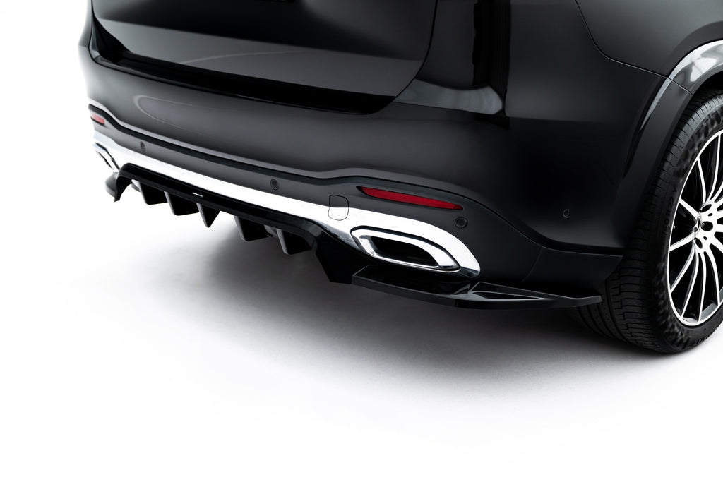 Rear splitter (with vertical bars) v.2 mercedes-benz gls amg-line x167