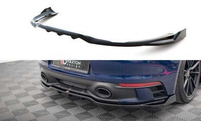 Rear splitter (with vertical bars) v.2 porsche 911 carrera aero / carrera gts 992