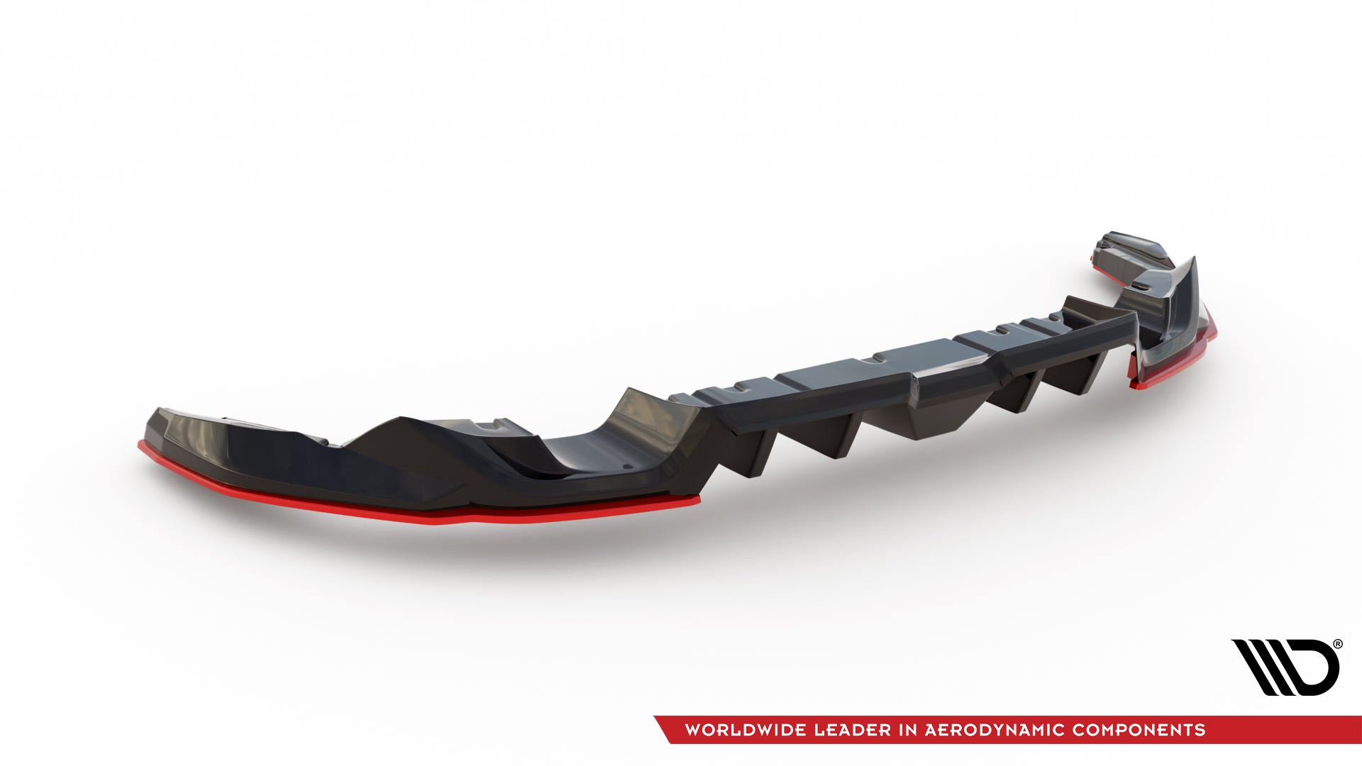 Rear splitter (with vertical bars) v.2 subaru brz mk2