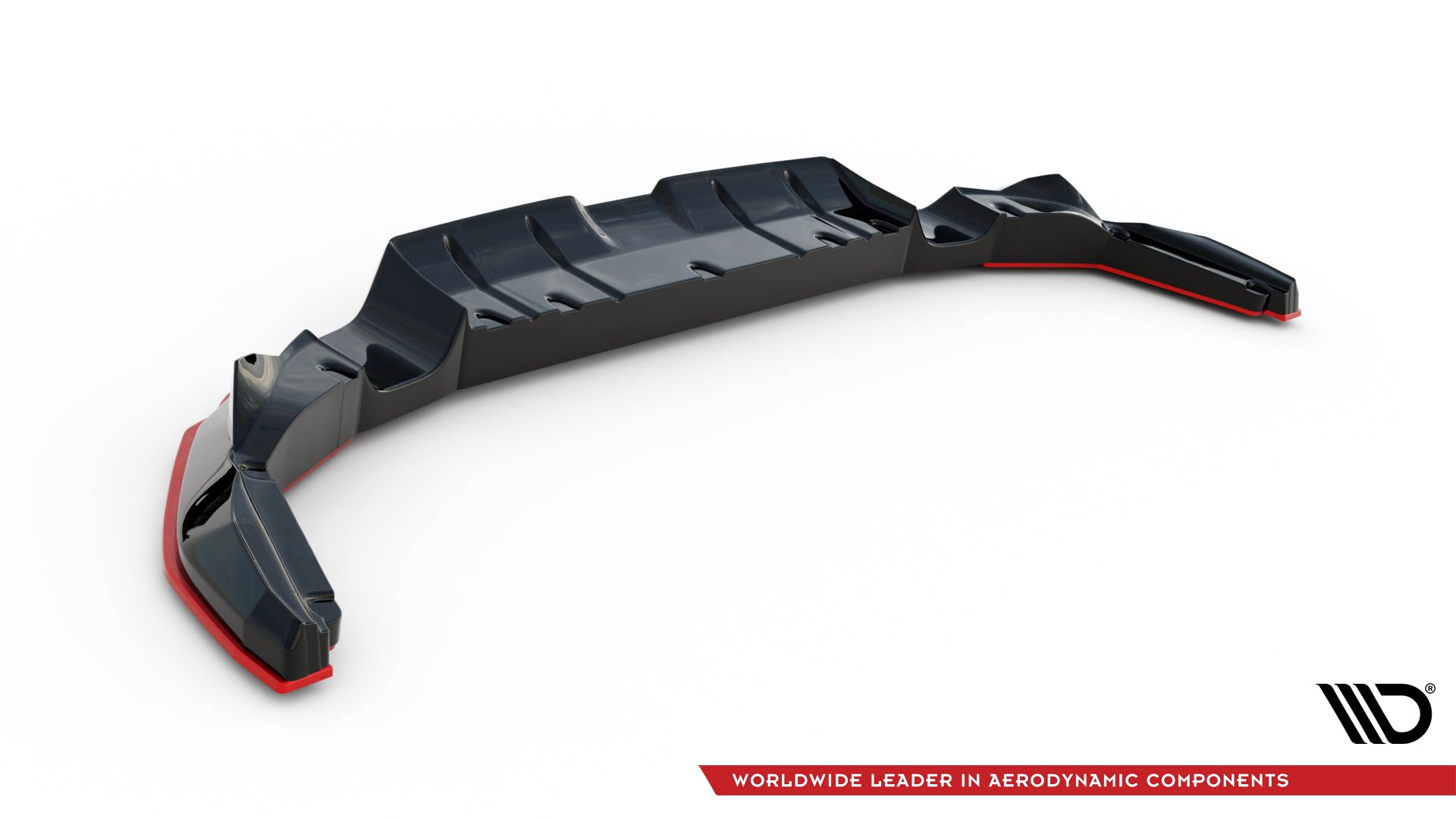 Rear splitter (with vertical bars) v.2 subaru brz mk2