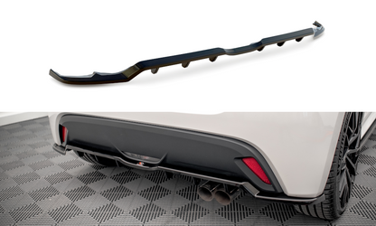Rear splitter (with vertical bars) v.2 toyota yaris mk4