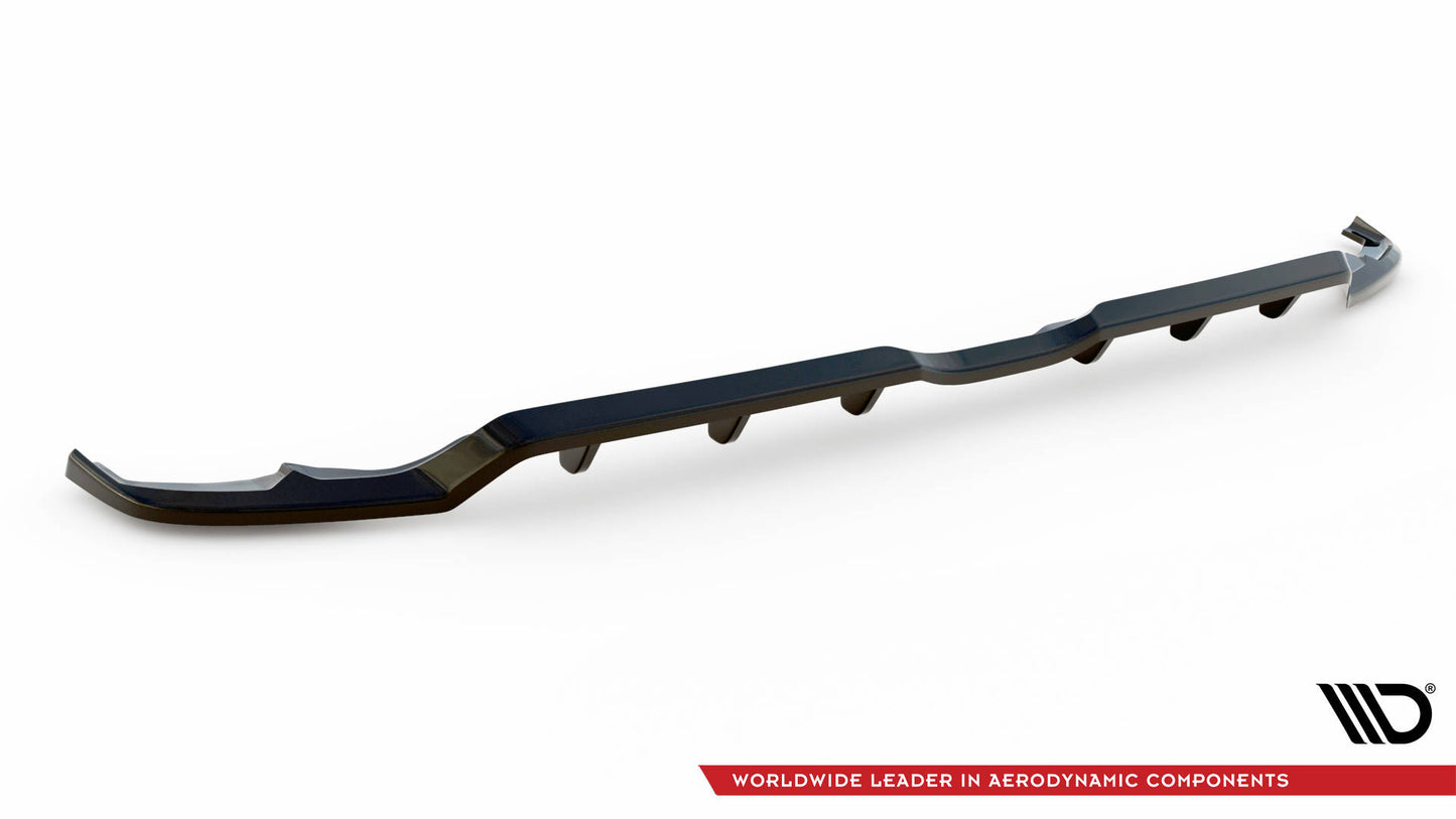 Rear splitter (with vertical bars) v.2 toyota yaris mk4