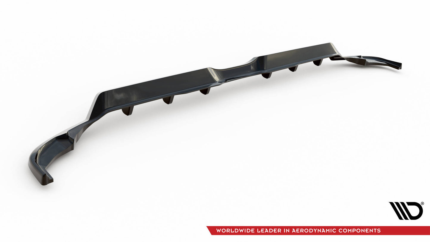 Rear splitter (with vertical bars) v.2 toyota yaris mk4