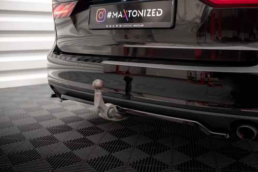 Rear splitter (with vertical bars) v.2 volvo v90 mk2