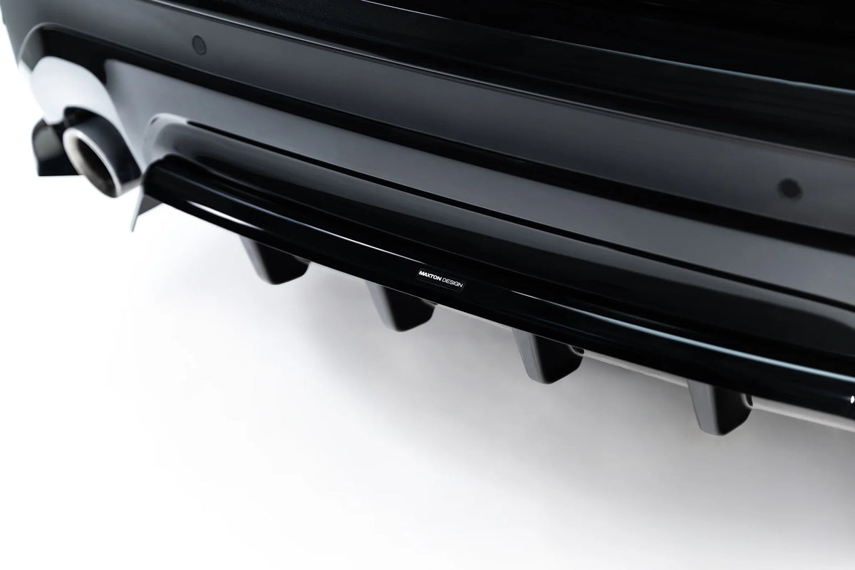 Rear splitter (with vertical bars) v.2 suitable for bmw x3 g01