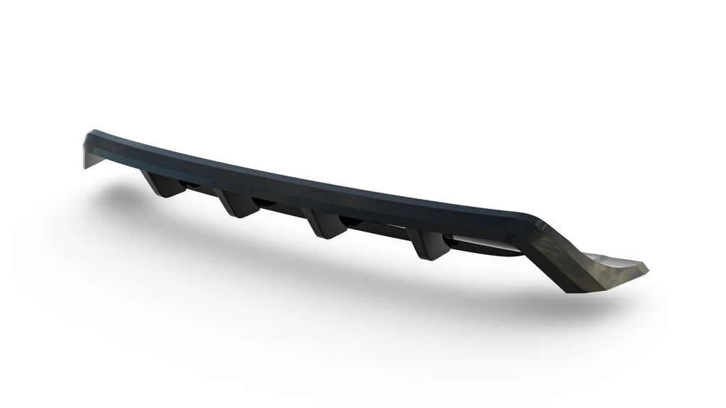 Rear splitter (with vertical bars) v.2 suitable for bmw x3 g01