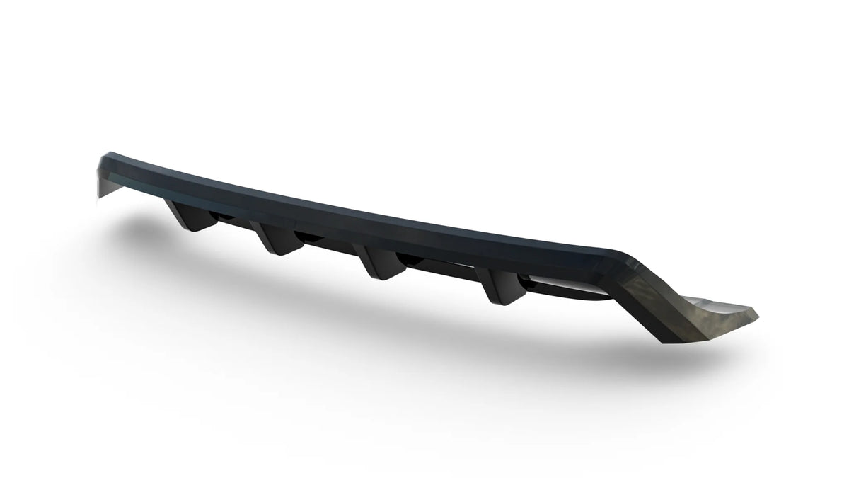 Rear splitter (with vertical bars) v.2 suitable for bmw x3 g01