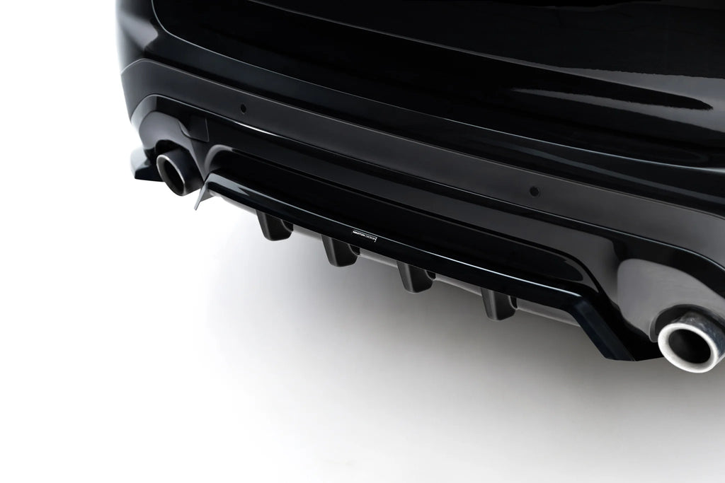 Rear splitter (with vertical bars) v.2 suitable for bmw x3 g01