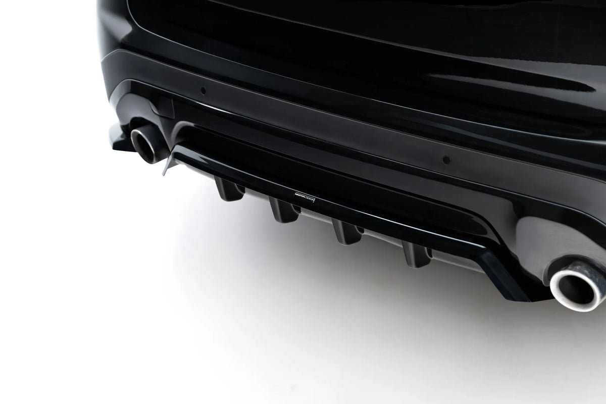 Rear splitter (with vertical bars) v.2 suitable for bmw x3 g01