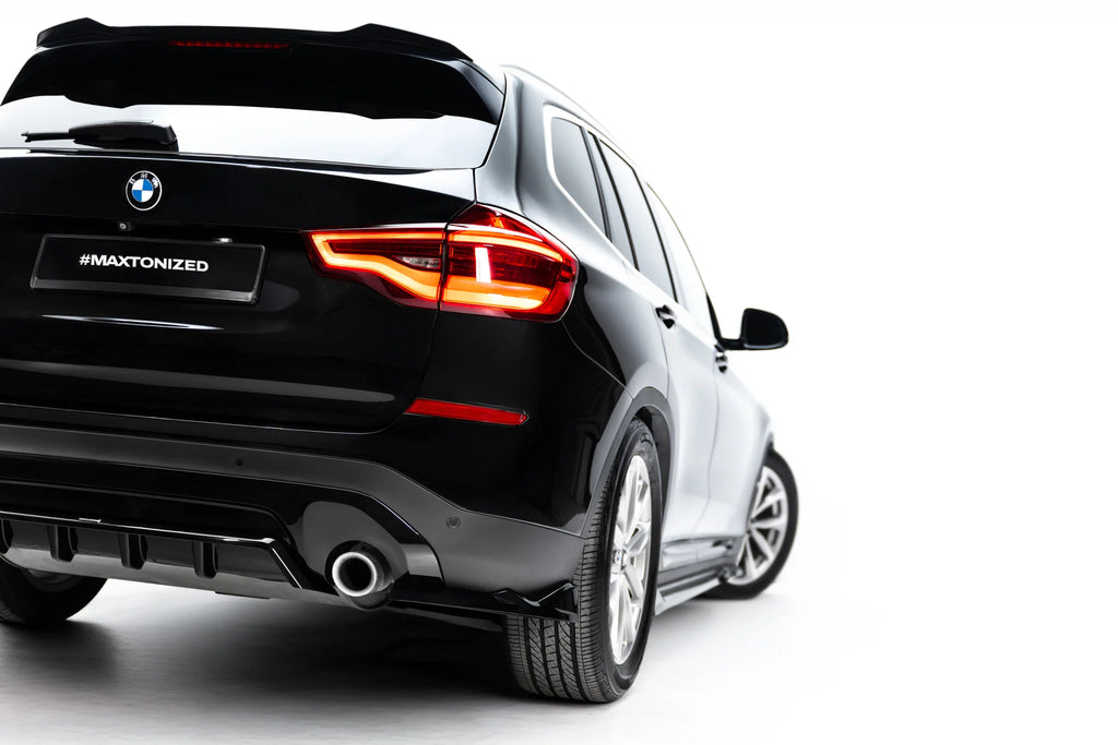 Rear splitter (with vertical bars) v.2 suitable for bmw x3 g01