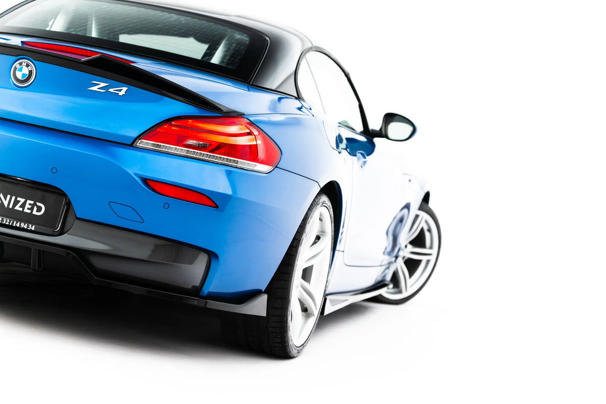Rear splitter (with vertical bars) v.2 suitable for bmw z4 m-pack e89 facelift