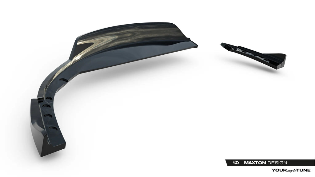 Rear splitter (with vertical bars) v.2 suitable for bmw z4 m-pack e89 facelift