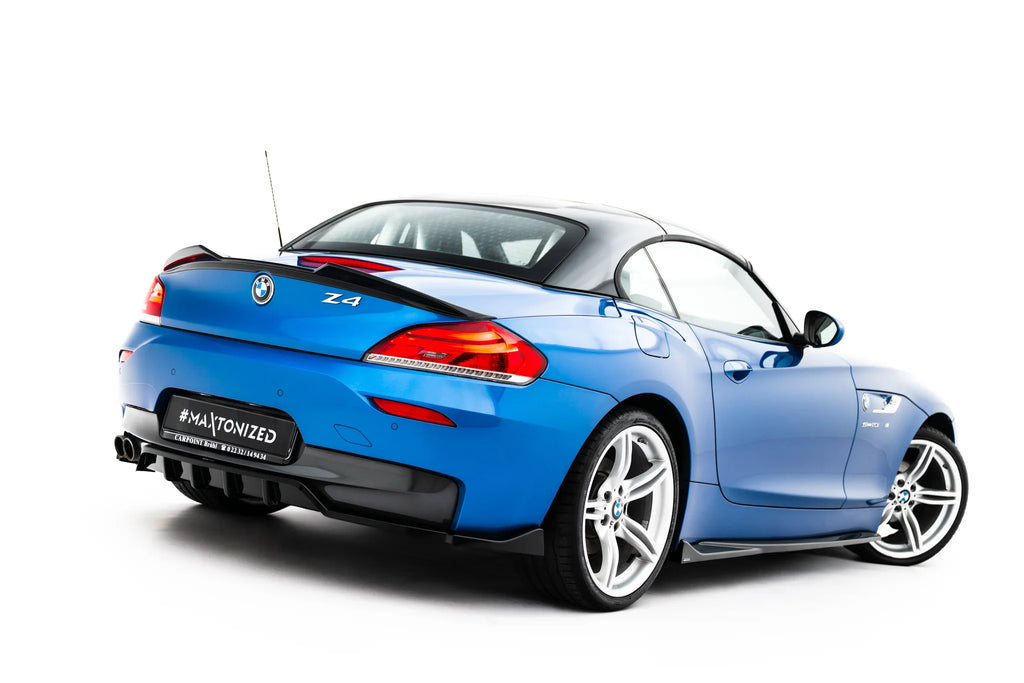 Rear splitter (with vertical bars) v.2 suitable for bmw z4 m-pack e89 facelift