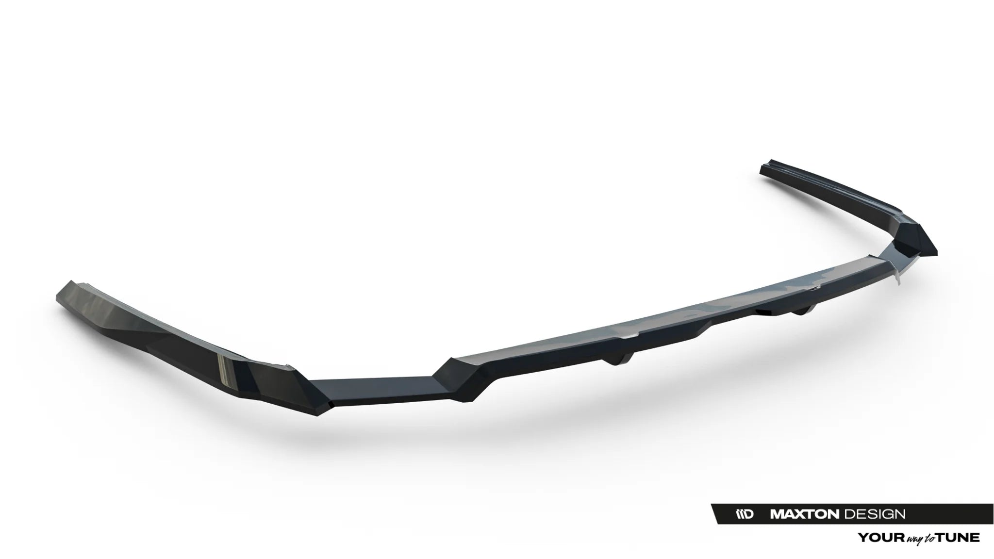 Rear splitter (with vertical bars) v.3 audi a6 s-line c9